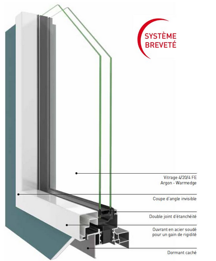 siMple : la fenêtre dans sa plus pure expression